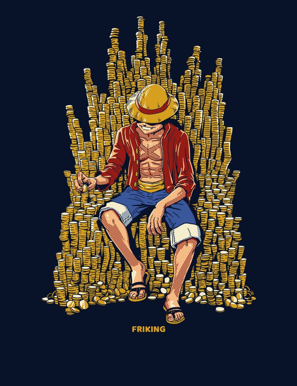 Le trône d'or