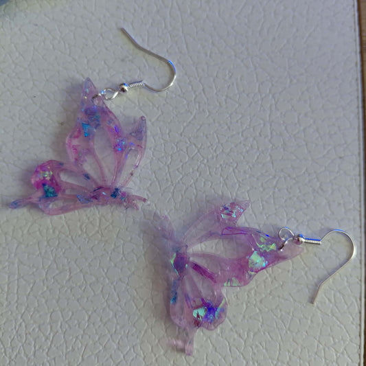 Boucle d'oreille papillon
