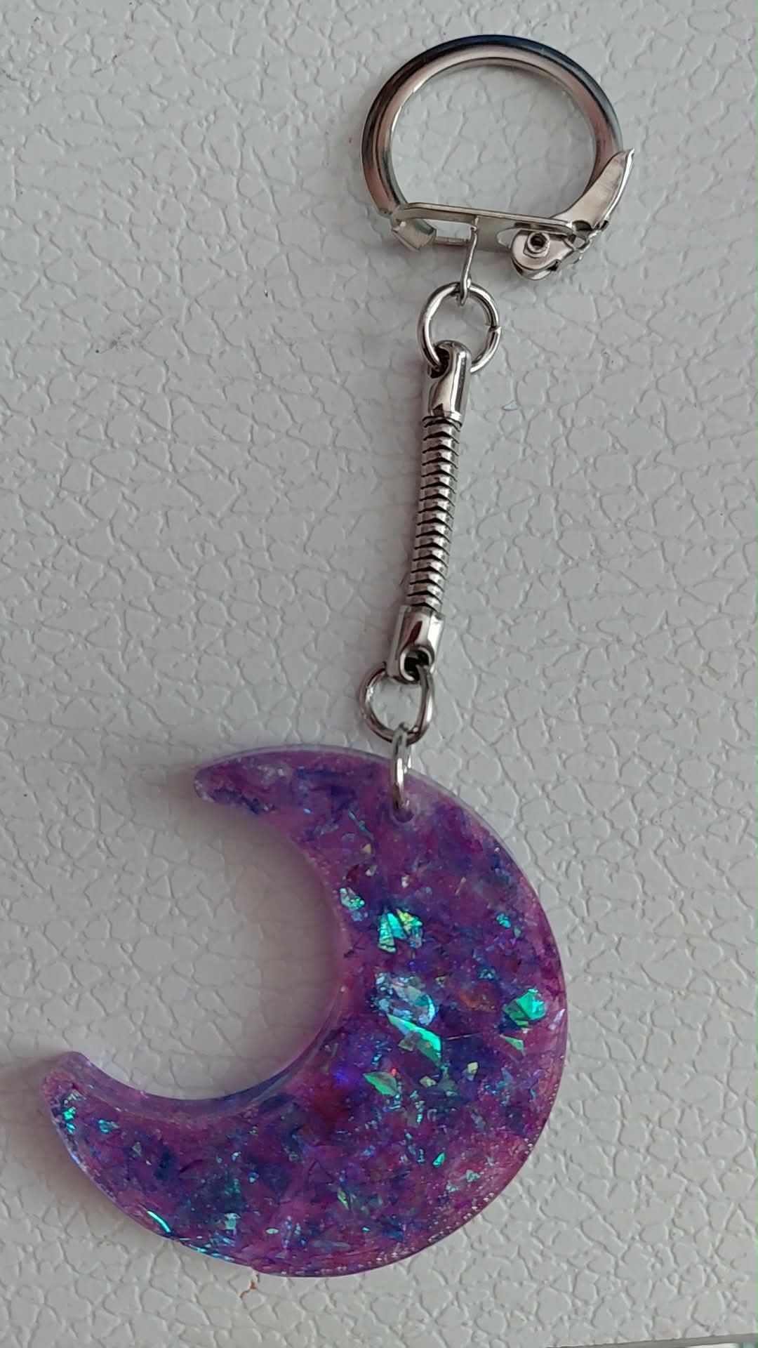 Porte clés lune
