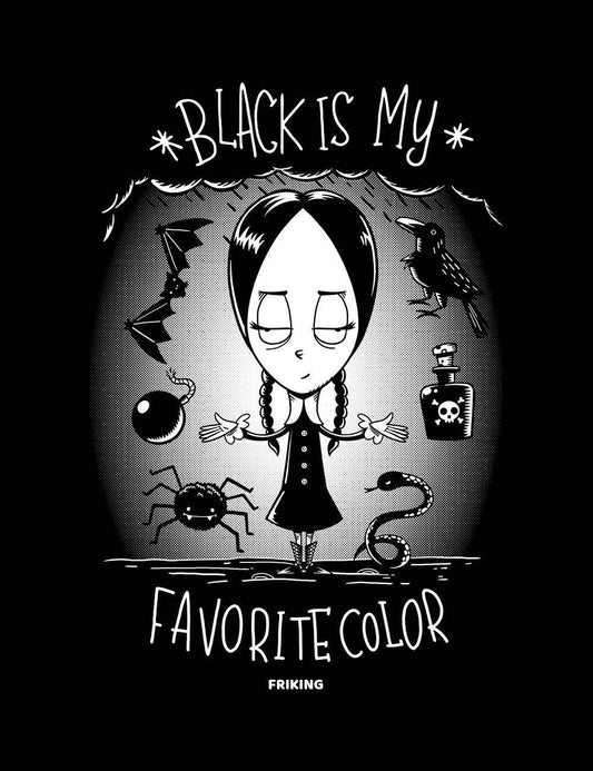 Le noir est ma couleur préférée ( Mercredi )