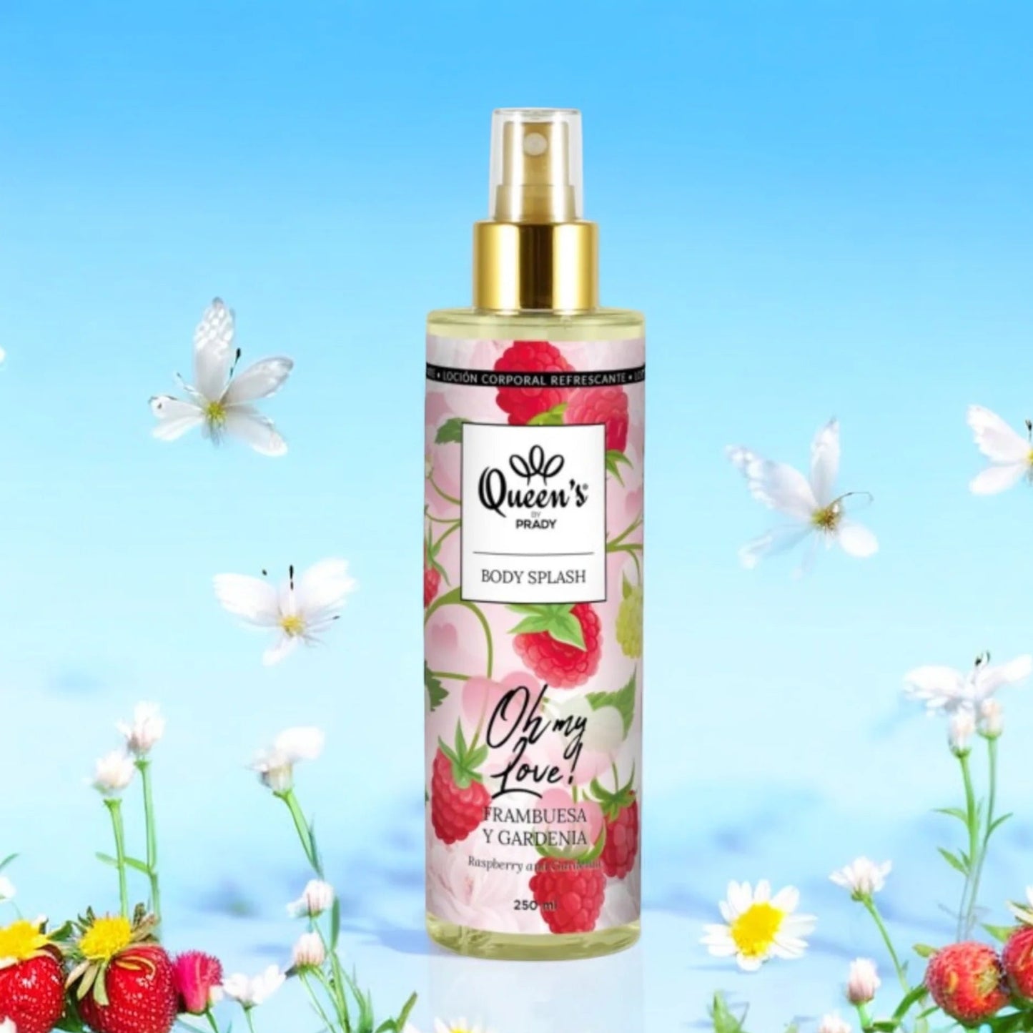 Brume parfumée corps et cheveux 250ml senteur florale