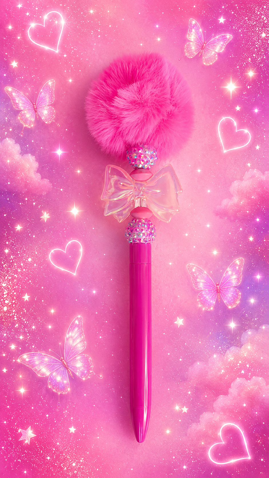 Stylo pompom