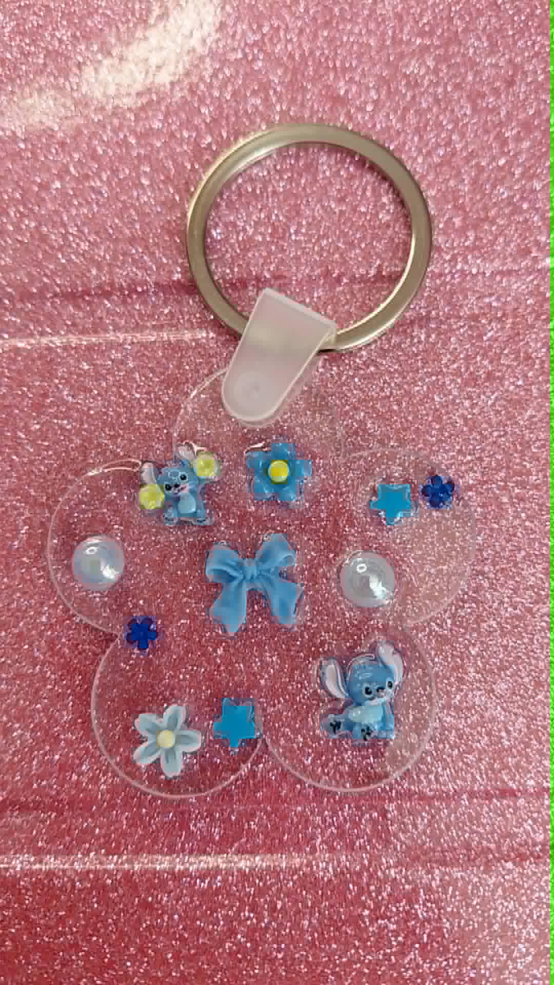 Porte clés fleur