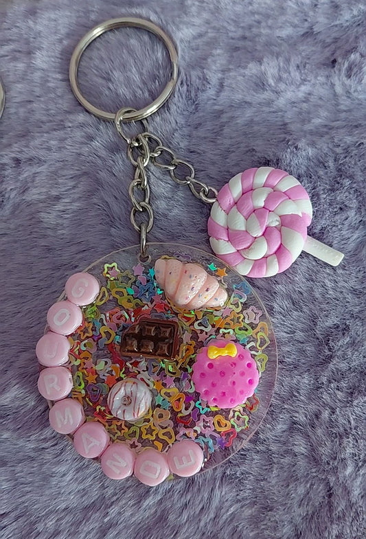 Porte clés résine