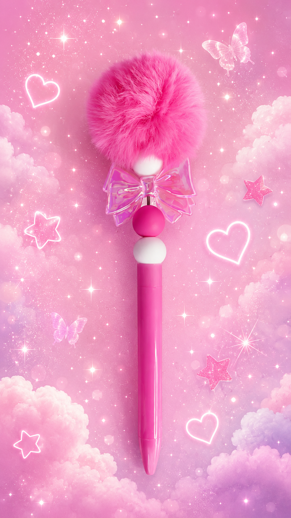 Stylo pompom