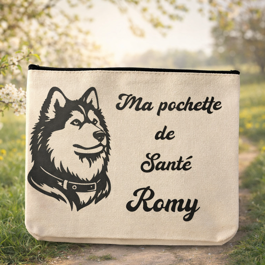 pochette avec prénom 