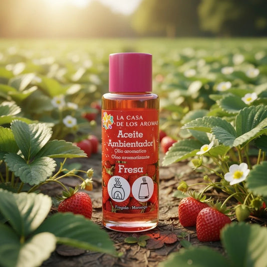 🌿 Une fragrance fruitée et joyeuse
La fraise est idéale pour :

créer une ambiance chaleureuse et conviviale,

apporter une note sucrée et gourmande,

parfumer efficacement les espaces de vie.

Une senteur parfaite toute l’année, particulièrement appréciée pour son côté réconfortant.