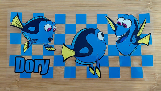 le poisson bleu est dory