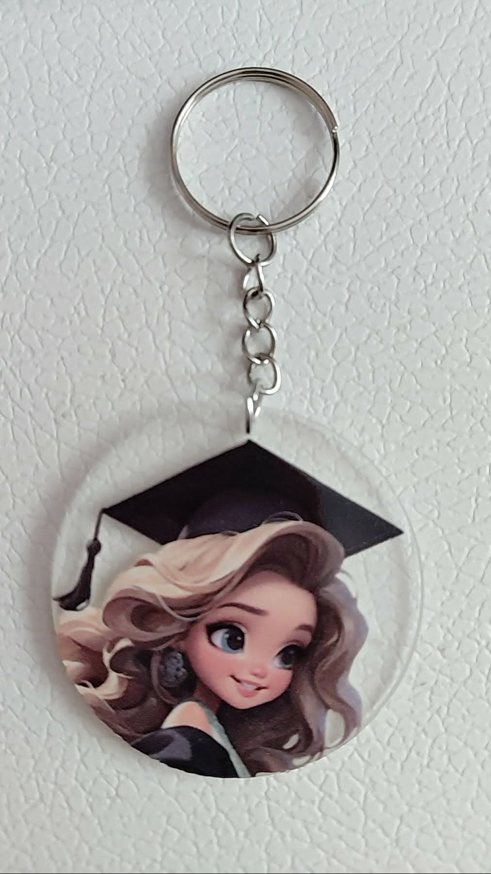 Porte clés jeune fille